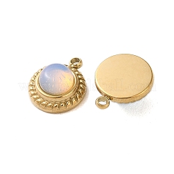 Dijes de media caña de opalita&nbsp;STAS-L022-399G-03