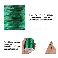 Nylon-Satin-Rattenschwanzkordel&nbsp;X-NWIR-TAC0001-01E