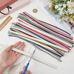 48 Stück 24 Farben Stoff-Buchstirnbänder&nbsp;DIY-CP0013-87