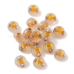 Leuchtende transparente Acrylperlen&nbsp;OACR-P037-01B-C