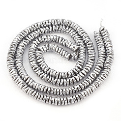 Chapelets de perles en hématite synthétique sans magnétiques&nbsp;X-G-T061-179K