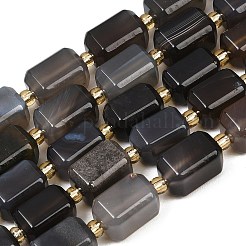 Natur Botswana Achat Perlen Stränge&nbsp;G-P611-A02-02
