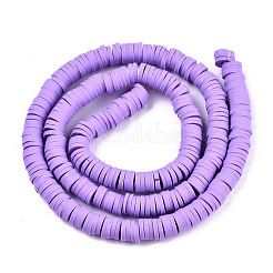 Handgemachte Fimo-Perlen Stränge&nbsp;CLAY-R089-6mm-113