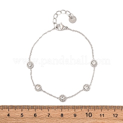 Gliederarmbänder aus 304 Edelstahl&nbsp;BJEW-A047-01P-01