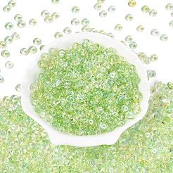 Perline di vetro di colori trasparenti&nbsp;SEED-Q042-01A-A09