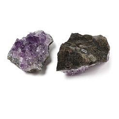Pépites amas de cristaux de géode d'améthyste naturelle&nbsp;AJEW-A055-01