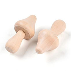 Unfertige Pilzornamente aus Holz&nbsp;WOOD-T032-09