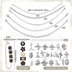Kits zur Herstellung von Broschen zum Selbermachen&nbsp;DIY-SC0032-81