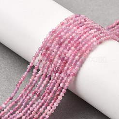 Natürliche rosa Turmalin Perlen Stränge&nbsp;X-G-N342-33A