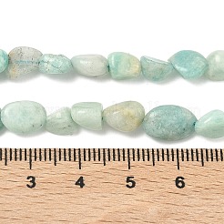 Natur Amazonit Perlen Stränge&nbsp;G-Z126-A01