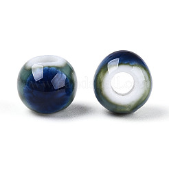 Perles en porcelaine manuelles&nbsp;PORC-T133-11B-02