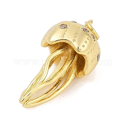 Colgante micropavé cubic zirconia de latón&nbsp;KK-U058-52G
