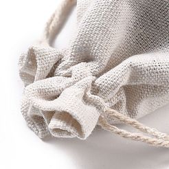 Sacchetti portaoggetti in panno di cotone di halloween&nbsp;ABAG-M004-01K