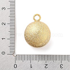 Messingg locke Anhänger & Charms&nbsp;X-KK-NH0001-01G