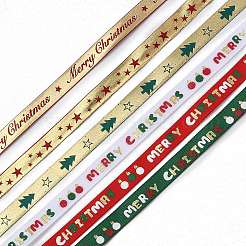 6 rouleau de rubans en polyester de noël&nbsp;OCOR-D013-01