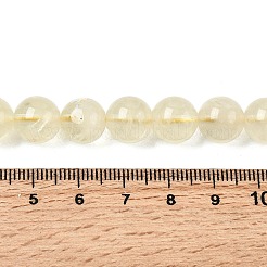 Stränge aus natürlichen Zitronenquarzperlen (erhitzt)&nbsp;G-B167-A11-10mm