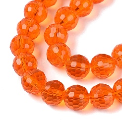 Chapelets de perles en verre transparente  &nbsp;GLAA-Q107-02A-04