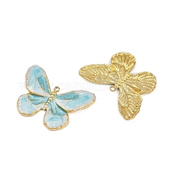 304 Edelstahl-Emaille-Anhänger&nbsp;STAS-L290-36B-G