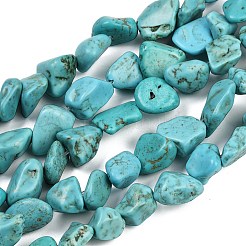 Chapelets de perles en howlite naturelle&nbsp;G-N0312-01C