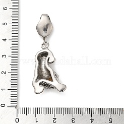 Ciondoli in acciaio inox smaltato 304&nbsp;STAS-Q317-06AS