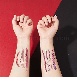 2 Satz Body-Art-Tattoo-Aufkleber in 2 Stilen&nbsp;MRMJ-GF0001-39