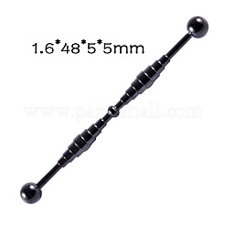 Orecchini lunghi a barretta per cartilagine in acciaio inossidabile 304&nbsp;FS-WGA4435-01