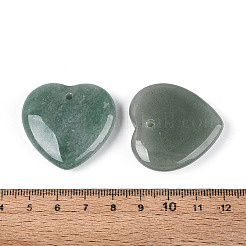 Pendenti avventurina verde naturale&nbsp;G-Q601-11C