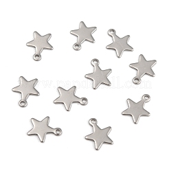 Breloques en acier inoxydable 304 résistant au ternissement&nbsp;STAS-G190-27P-B
