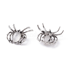 Broche en cristal de quartz naturel&nbsp;G-A176-C13-1
