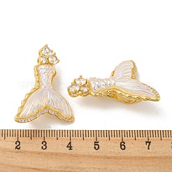 Colgante micropavé cubic zirconia de latón&nbsp;FIND-Z030-10G