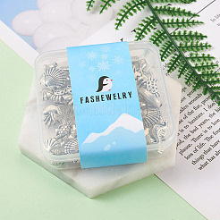 60pcs 12 Arten tibetanische Legierungsperlen&nbsp;FIND-FW0001-18