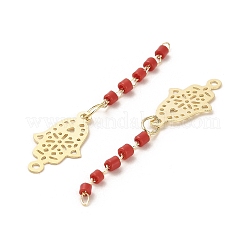 Pendentifs de placage en laiton&nbsp;KK-M266-23G