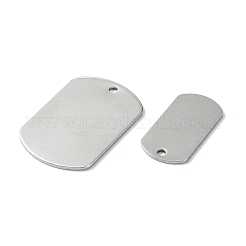 Pendentifs vierges estampés en acier inoxydable 201 anti-ternissement&nbsp;STAS-C097-43P