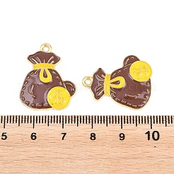 Pendentifs en alliage émaillé sur le thème du cow-boy de l'ouest&nbsp;LS-ENAM-L056-01A-01