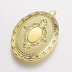 Ciondoli medaglione in ottone&nbsp;LS-KK-N0116-054G