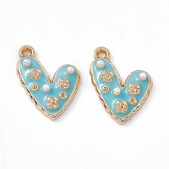 Pendentifs d'émail en alliage&nbsp;LS-PALLOY-P287-14LG-03