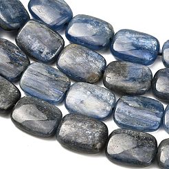 Natürliche kyanite Perlen Stränge&nbsp;G-H335-I01-12x16mm