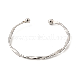 304 Edelstahl-Armreife für Damen&nbsp;BJEW-D407-01P