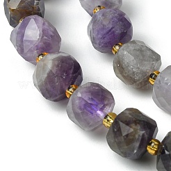 Natürlichen Amethyst Perlen Stränge&nbsp;G-Q010-A07-01