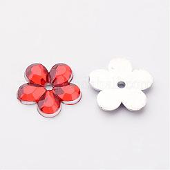 Cabochon posteriori con strass acrilici&nbsp;GACR-11D-M