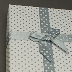 Schmuck Kartons mit bowknot und Schwamm im Inneren&nbsp;LS-CBOX-R022-9