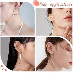 Kit de fabricación de aretes de concha natural diy&nbsp;DIY-SZ0009-40