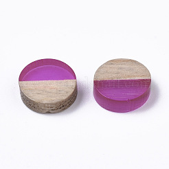 Cabochon in resina e legno&nbsp;RESI-S358-70-H53