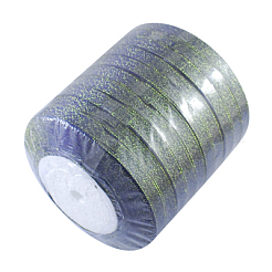 Ruban métallique pailleté&nbsp;RSC6mmY-012