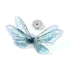 Alfileres de resina epoxi con forma de mariposa&nbsp;JEWB-N010-02C