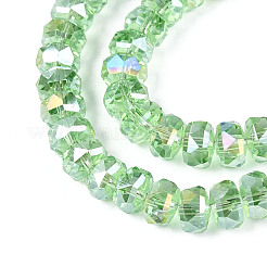 Chapelets de perles en verre électroplaqué&nbsp;EGLA-T021-20H