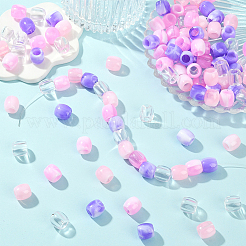 120 stücke 4 arten abs kunststoff imitation perle europäischen perlen&nbsp;FIND-SC0019-28A