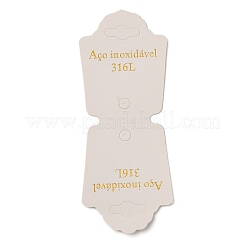 Ripiegare le carte per esposizione di gioielli in carta stampata in oro&nbsp;CDIS-M005-11