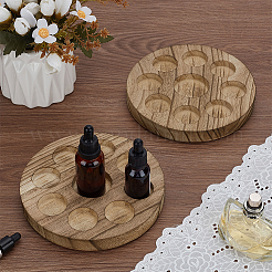 Flaschenhalter für ätherische Öle aus Holz&nbsp;WOOD-WH0064-02