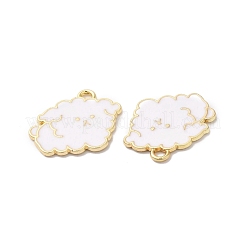 Colgantes de esmalte de aleación&nbsp;ENAM-D046-22G-02